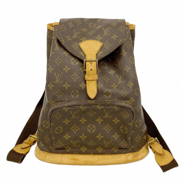 LOUIS VUITTON Brown Monogram Backpack